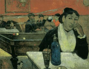 Поль Гоген. Кафе в Арле. 1888 Москва, ГМИИ им. А.С.Пушкина