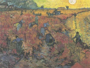 Винсент Ван Гог.Красные виноградники в Арле. 1888 Москва. ГМИН им А.С.Пушкина