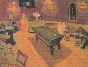 Винсент Ван Гог. Ночное кафе в Арле. 1888 Москва. ГМИН им А.С.Пушкина